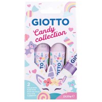 Giotto Colla Stick Candy Collection 2x20gr