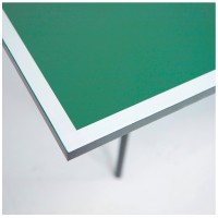 Garlando Tavolo Ping Pong Challenge Indoor Verde con Ruote