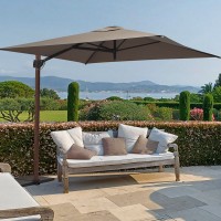 Maffei Ombrellone Trend Wood 250x250 Palo Laterale