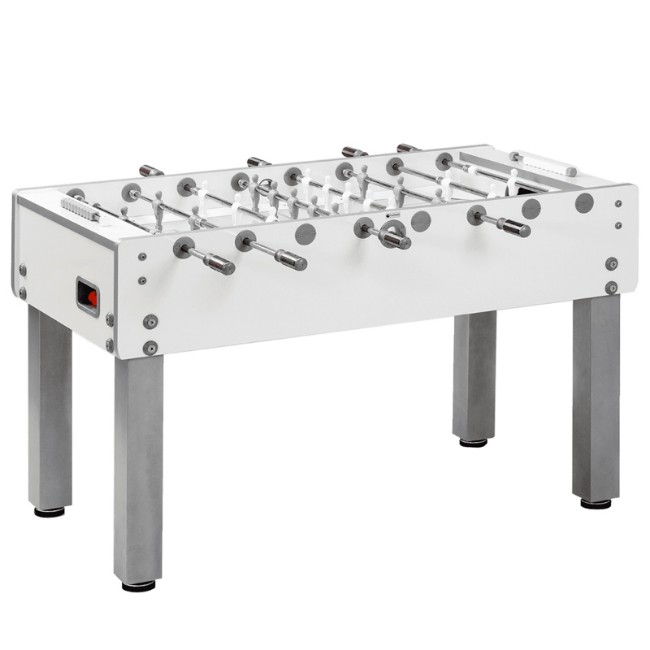 Calciobalilla G-500 Pure White - Aste Rientranti Garlando