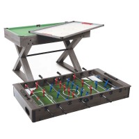 Garlando Multigioco 9 Giochi da Tavolo - Versione Calciobalilla Aste Rientranti
