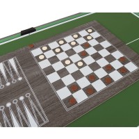 Garlando Multigioco 9 Giochi da Tavolo - Versione Calciobalilla Aste Rientranti