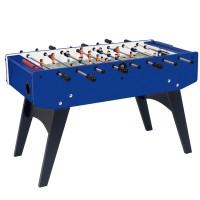 Garlando Calciobalilla F-20 Blu con Gambe Pieghevoli - Aste Uscenti