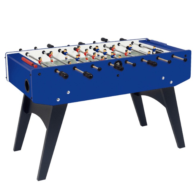 Garlando Calciobalilla F-20 Blu con Gambe Pieghevoli - Aste Uscenti