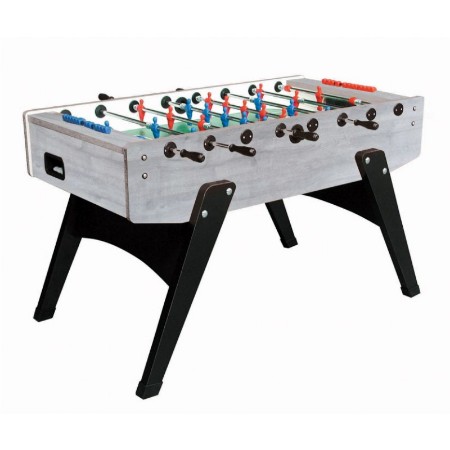 Garlando Calciobalilla G-2000 Rovere Grigio - Aste Rientranti