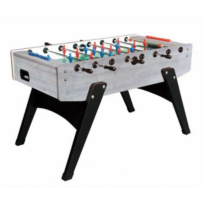Garlando Calciobalilla G-2000 Rovere Grigio - Aste Rientranti