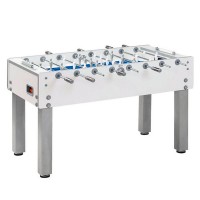 Garlando Calciobalilla G-500 Pure White H2O - Aste Uscenti