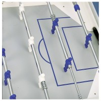 Garlando Calciobalilla G-500 Weatherproof Blu - Aste Uscenti