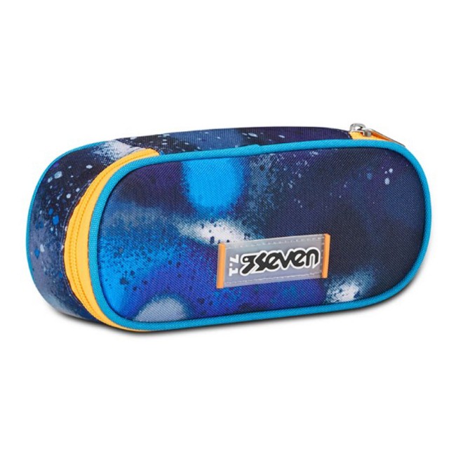INVICTA Portapenne LIP PENCIL BAG XL – Blu, Con Scomparti Interni, 22x9x5.5 Cm