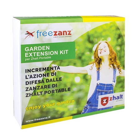 FreeZanz Kit Estensione per Dispositivo Antizanzare Zhalt Portable con 3 Ugelli
