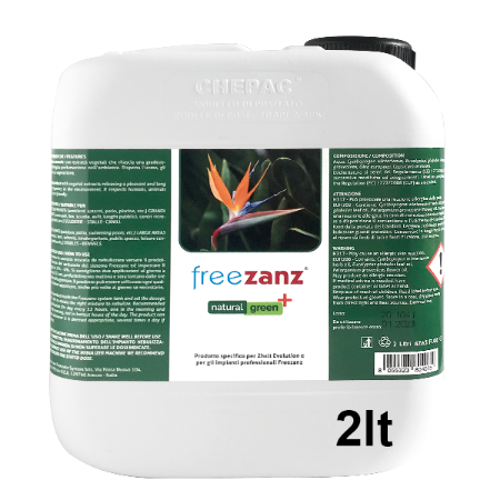 FreeZanz Repellente Antizanzare Natural Green Plus per Zhalt Evolution 2 litri