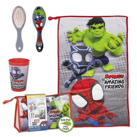 Set da Viaggio Spidey 4 pezzi 