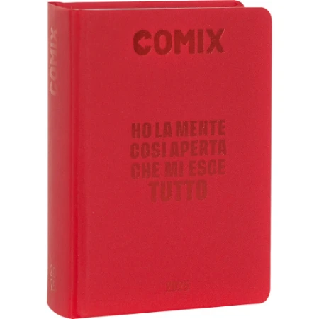 Panini Diario Agenda Comix 16 Mesi Standard Deep Red