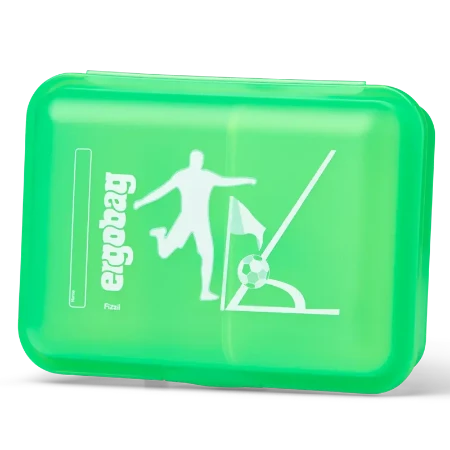 Ergobag Portamerenda Lunchbox Corner Kick Doppio Scomparto