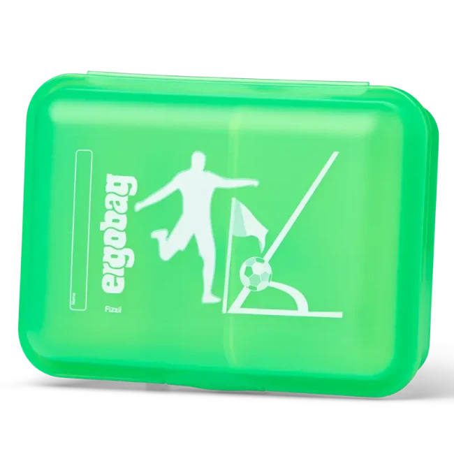 Ergobag Portamerenda Lunchbox Corner Kick Doppio Scomparto