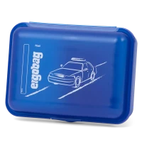 Ergobag Portamerenda Lunchbox Blulight Doppio Scomparto