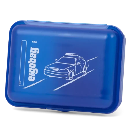 Ergobag Portamerenda Lunchbox Blulight Doppio Scomparto