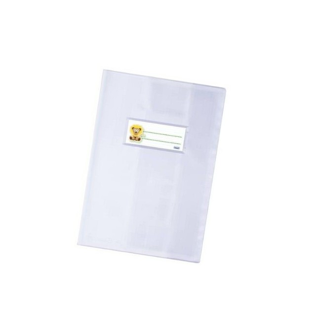 Copertina Coprimaxi in PVC Silk per Quadernone A4 - Trasparente Neutro Buccia d'Arancia
