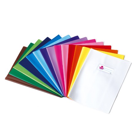 Copertina Coprimaxi in PVC Silk per Quaderno A5 - Trasparente Liscia