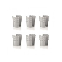 Guzzini Set 6 Reggibicchieri Tiffany Tortora