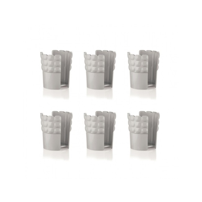 Guzzini Set 6 Reggibicchieri Tiffany Tortora