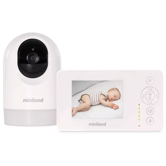 Miniland Baby Monitor Digitale Digimonitor Easy da 3.5 Pollici 