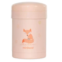 Miniland Portapappa Termico Thermetic per Bambino 2 Contenitori Ermetici - Capienza Totale 700ml