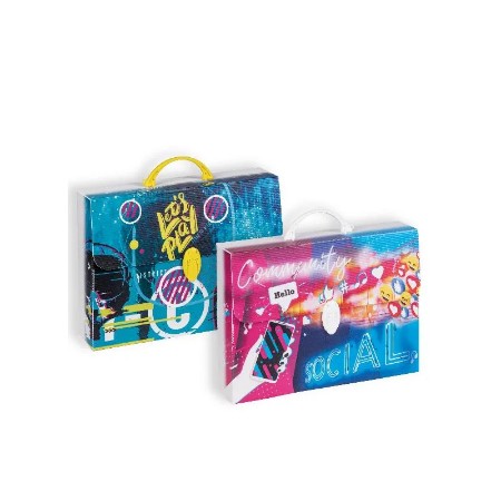 Valigetta Design Social in Polipropilene 37,5 x 27 x 8 cm