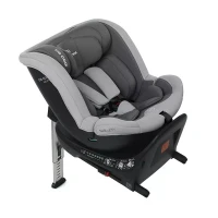 Be Cool Seggiolino Auto Saturn R129 i-Size 40-150 cm per Neonati e Bambini fino a 12 anni, inclusa Base Isofix Girevole