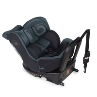 Be Cool Seggiolino Auto Easy i-Size R129 con Base Isofix Girevole per Bambini da 40 a 150 cm - dalla nascita ai 12 anni circa - Be Patrol