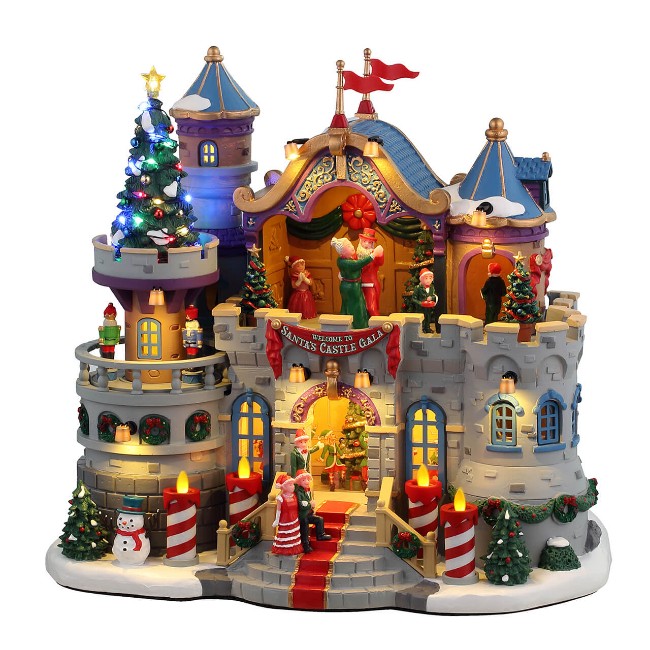 Lemax 45270 Santa's Castle Gala con Alimentatore