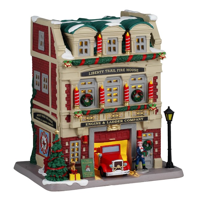 Lemax 45273 Liberty Trail Fire House 
