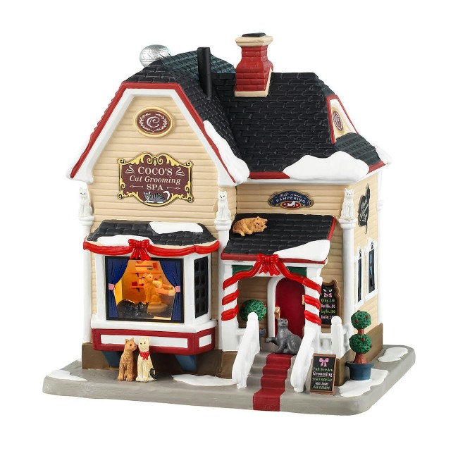 Lemax 45259 Coco's Cat Grooming Spa