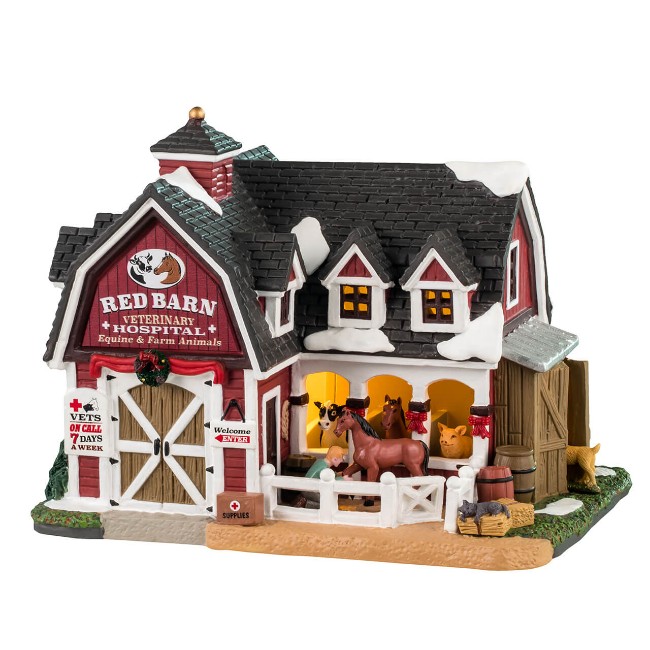 Lemax 45240 Red Barn Veterinary Hospital