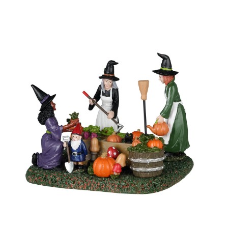 Lemax 43704 Witches' Community Garden