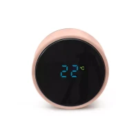 Nuvita Borraccia Termica Bambino in Acciaio con Termometro Led e Chiusura Ermetica 500ml - White
