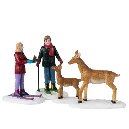 Lemax 42312 Friendly Wildlife - 4 pezzi