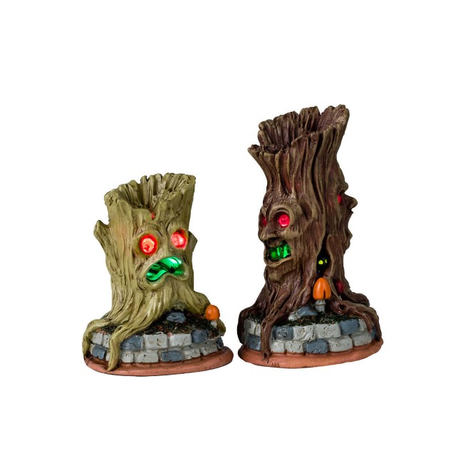 Lemax 44307 Spooky Tree Trunks - 2 pezzi