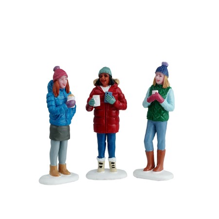 Lemax 42316 Hot Cocoa With Friends - 3 pezzi