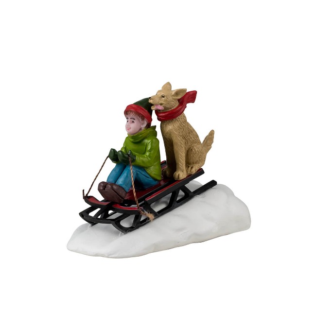 Lemax 42351 Doggone Downhill Sledding