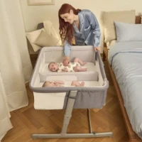 Chicco Culla Gemellare Co-sleeping Next2Me Twin con 2 Materassi inclusi