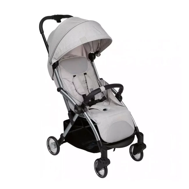 Chicco Passeggino Leggero Goody Plus con Chiusura Centralizzata, max 22kg - Grey Mist