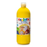 Carioca Tempera in Bottiglia 1 litro Giallo