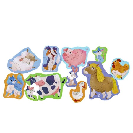 Hape Puzzle Amici della Fattoria