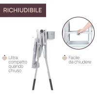 Chicco Fasciatoio con Vaschetta Cuddle & Bubble Bagnetto Neonato Pieghevole e Portatile - Peso max 11 kg