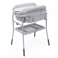 Chicco Fasciatoio con Vaschetta Cuddle & Bubble Bagnetto Neonato Pieghevole e Portatile - Peso max 11 kg