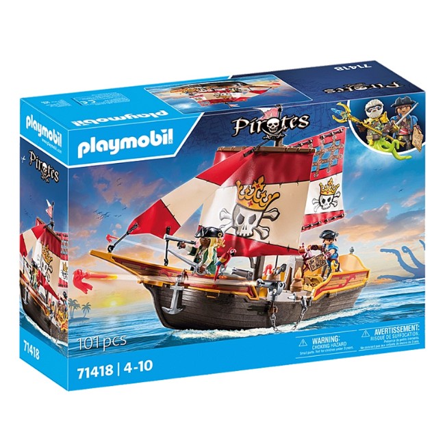 Paniate Playmobil Nave Pirata