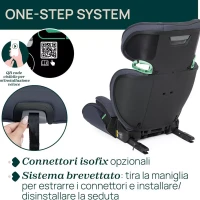Chicco Seggiolino Auto Quizy Isofix 100-150 cm, Reclinabile e Confortevole, per Bambini da 3 ai 12 anni 