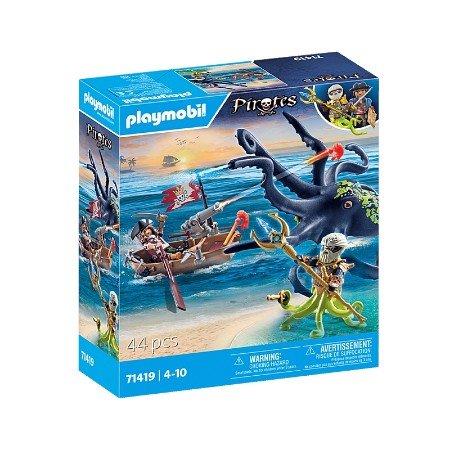 Playmobil Pirata Contro Piovra Gigante