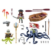 Playmobil Pirata Contro Piovra Gigante